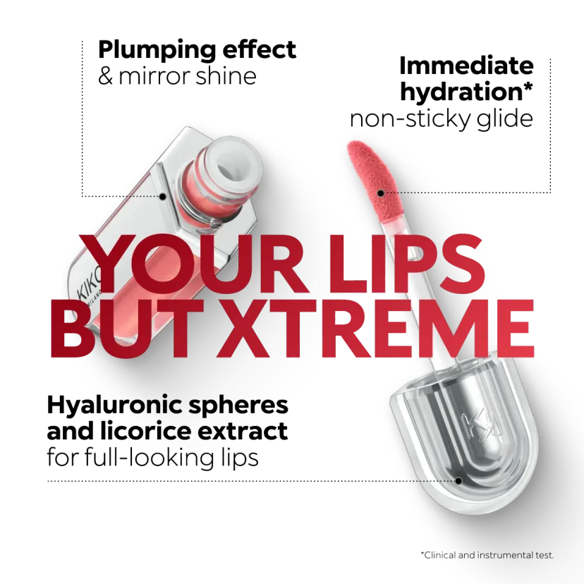 Bundle of KIKO 3d Hydra Xtreme Lipgloss